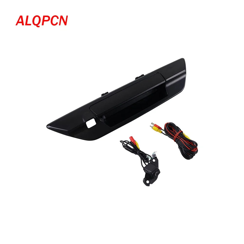 Black Tailgate Handle with Camera for Toyota Hilux Revo (2015-2022)