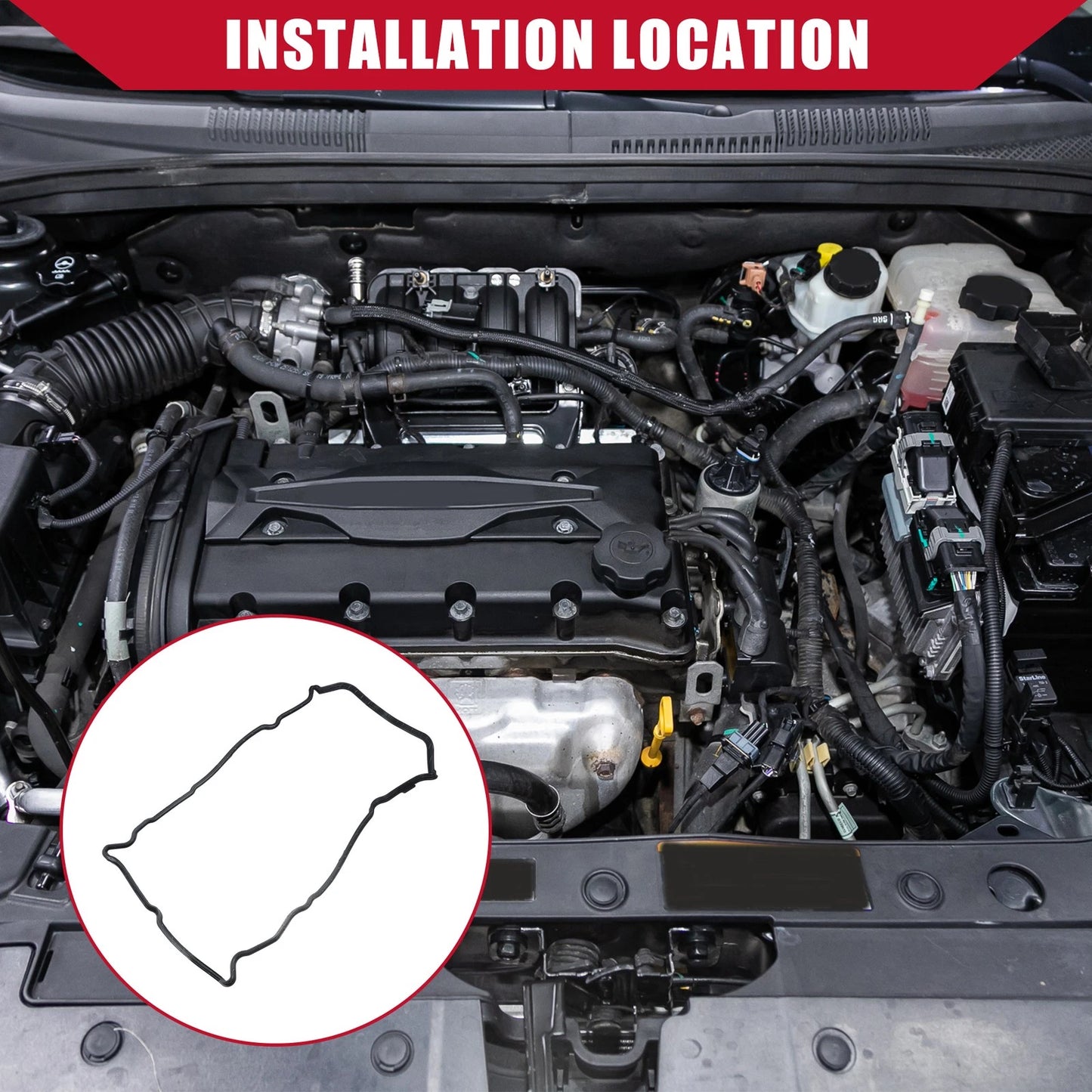 Cylinder Head Valve Cover Gasket No. 13270-3TS0A for Nissan Altima (2013–2018)