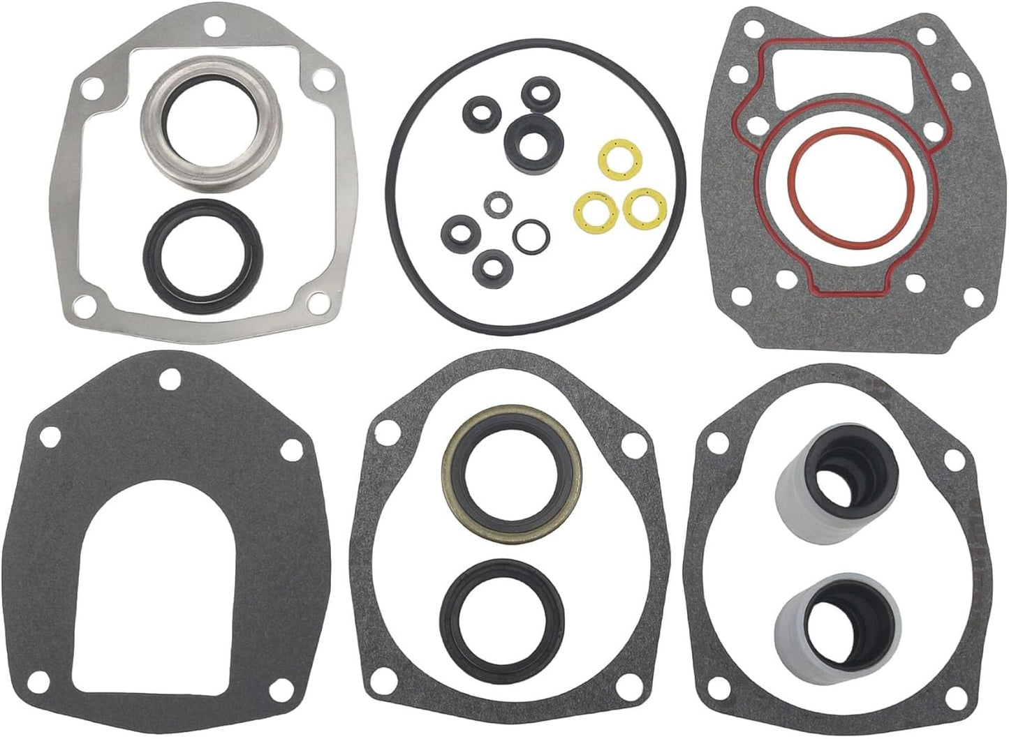 Lower Unit Gearcase Seal Kit for Mercury Mariner 30-125 HP (1990–2023)