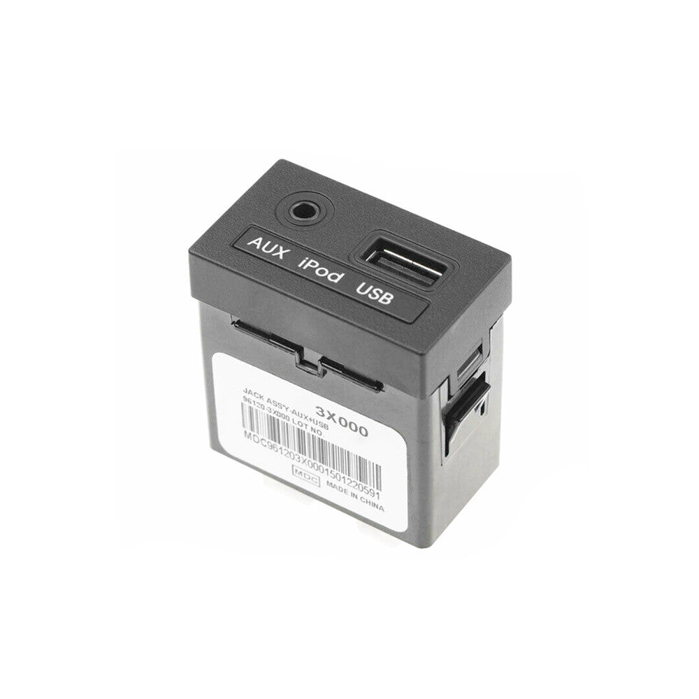 Auxiliary USB iPod AUX Jack for Hyundai Elantra (2011–2016)