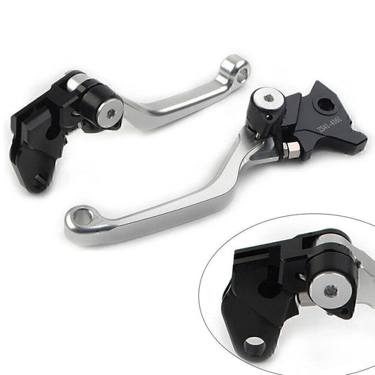 CNC Silver Disc Brake Clutch Levers for Yamaha TTR125L/LE/LW (2000-2020)