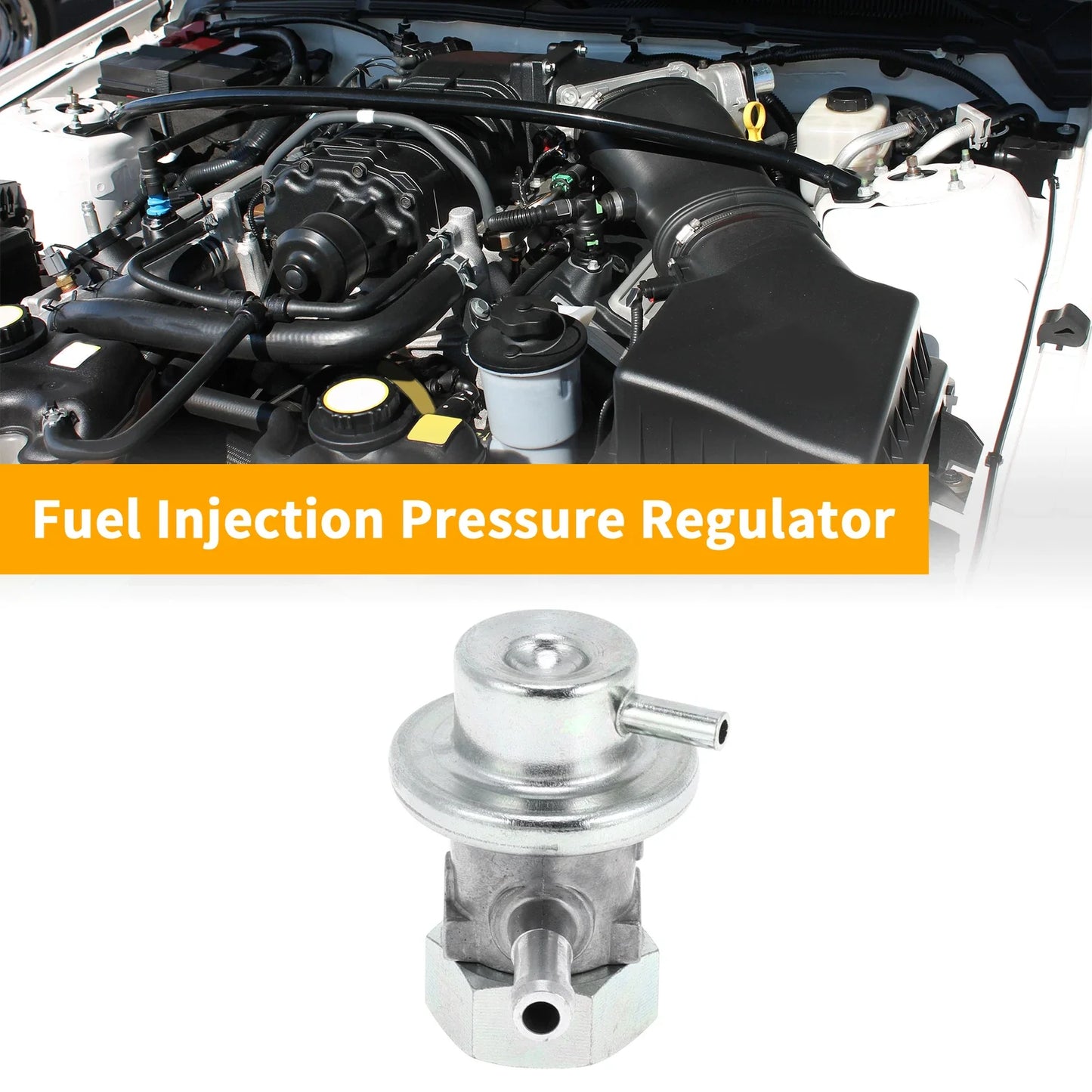 Fuel Pressure Regulator for Honda Civic (1997-2003) Metal 1 x Regulator