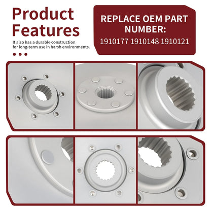 Rear Brake Rotor Disc for Polaris Boss 300/350L/400L/500