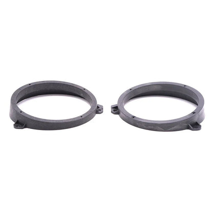 6.5" Black Front Door Speaker Spacers  for Subaru Forester