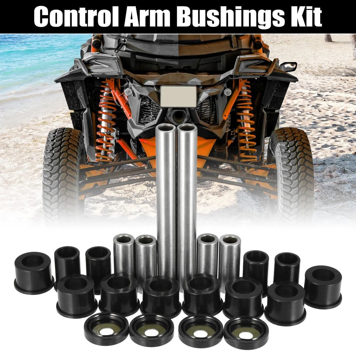 Control Arm Bushings Kit for Honda 500 Foreman Rubicon TRX500 (2005-2023)