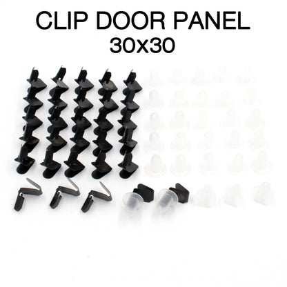 Door Panel Clip Set 30x30 for Toyota Hilux RN10-RN40 1968-1983