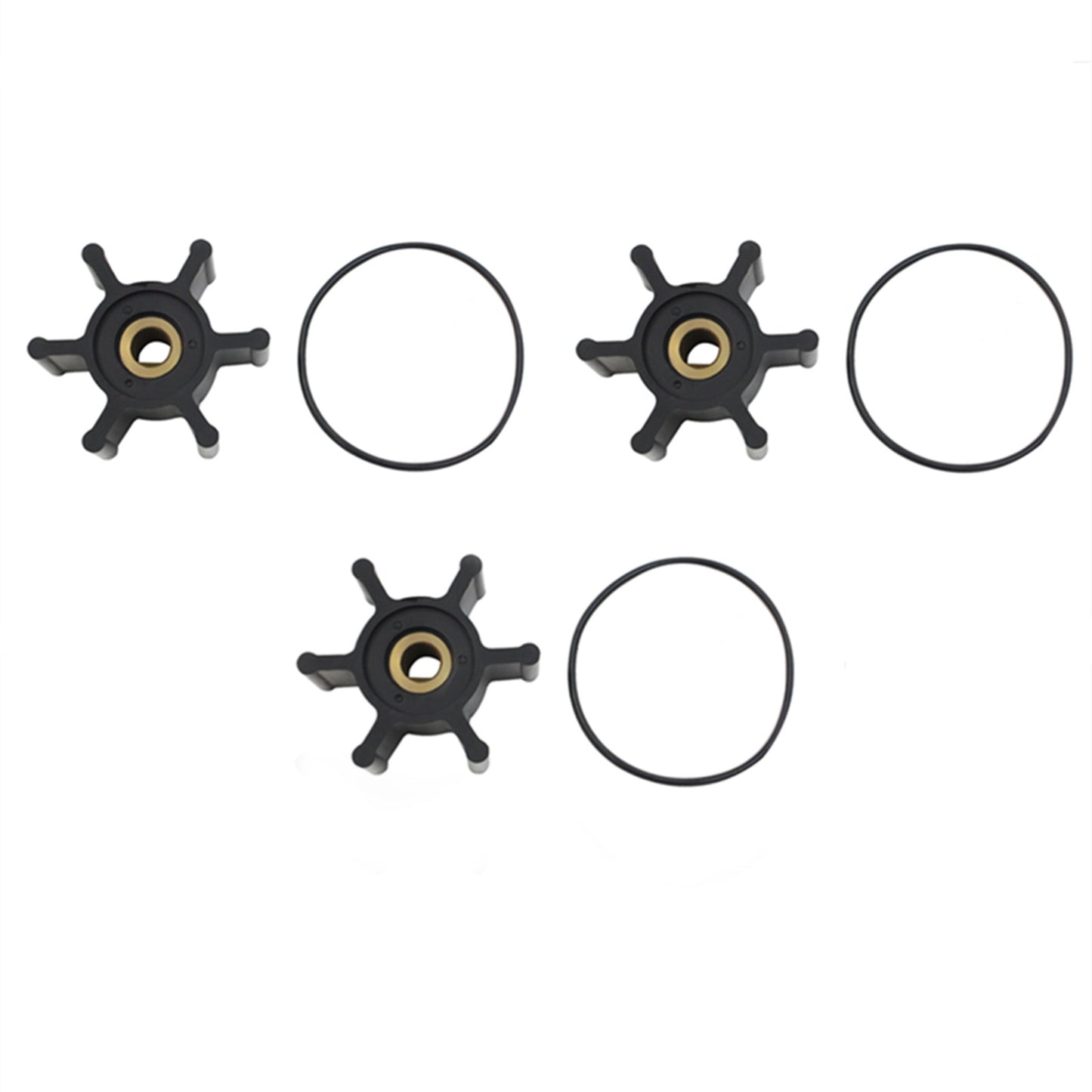 3Pcs Impeller & O-Ring Kit for Milwaukee M18 Transfer Pumps (2018–Present)