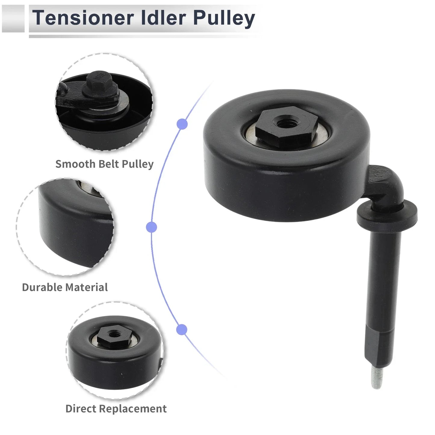 Drive Belt Idler Pulley for BMW 330d (1999 - 2010)
