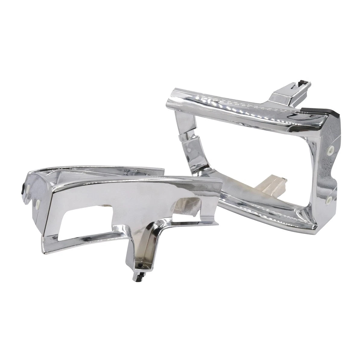 Set of 2 Chrome Head Lamps for Toyota Hilux Pickup 2WD (LN80–LN90)