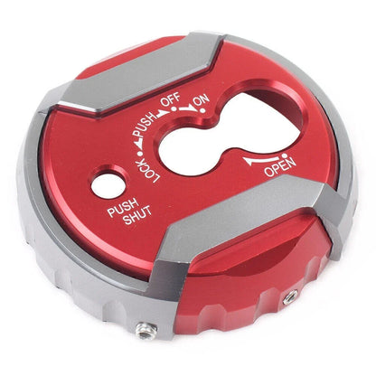 Aluminum Red Ignition Key Cover Guard for Yamaha NMAX155, XMAX (2015-2018)