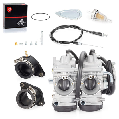 Carburetor & Throttle Cable & Intake Manifold for Yamaha Raptor 660 (2001–2005)