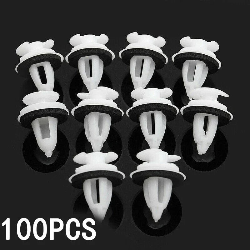 100pcs Car Door Panel Clips Seal Ring Retainer for E34 E36 E38 E39 E46 for X5