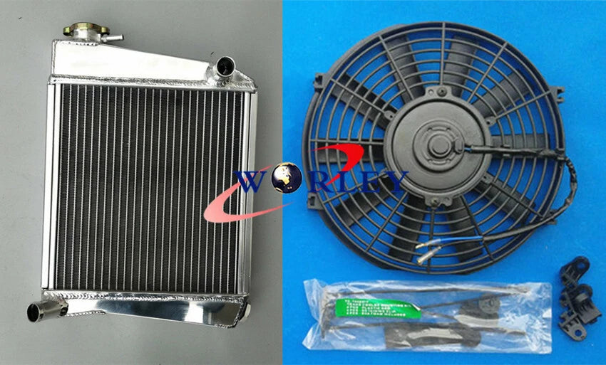 Aluminum Radiator with Fan for Austin Rover MINI Cooper (1992–1997)