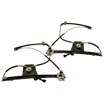 Set of 2 Front Window Regulators with Motors for Ford Territory (2004–2016)