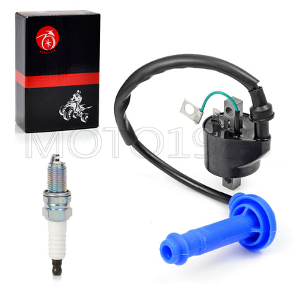 Ignition Coil & Spark Plug for Honda CRF450 CRF450R TRX450ER TRX450R (2006–2008)
