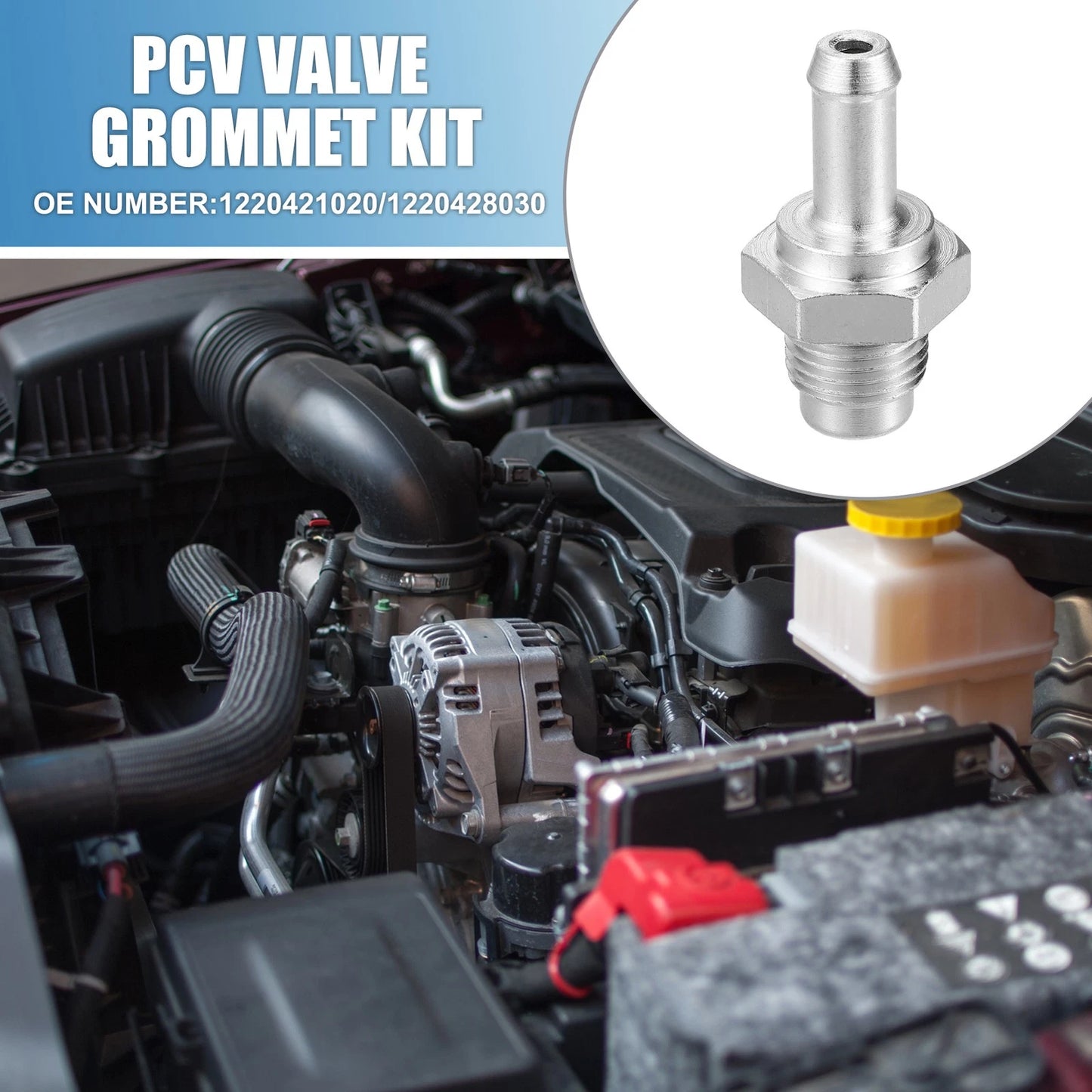 PCV Valve Fittings No. 1220421020 for Toyota