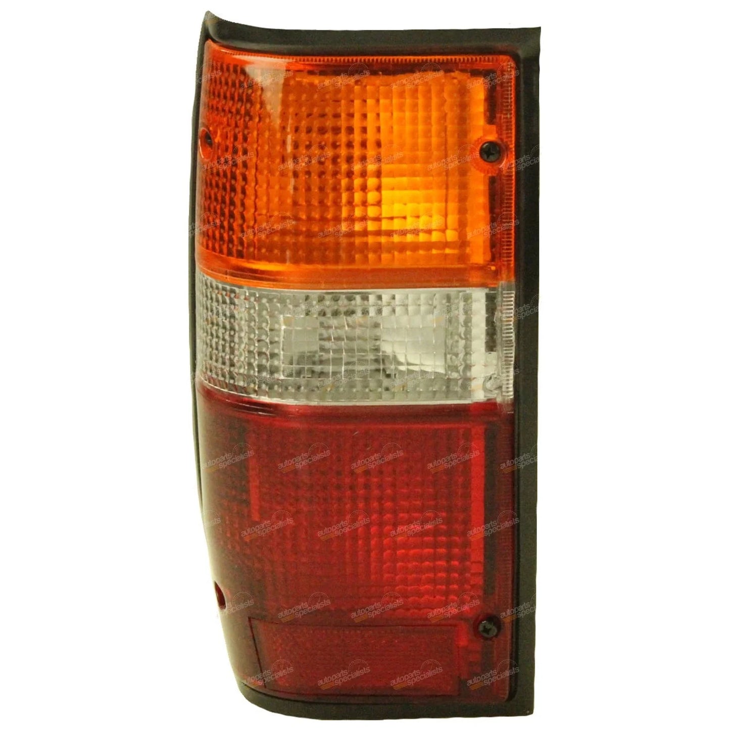 LH+RH Black-Edge Tail Lights Pair for Mitsubishi Triton (1986-1996)