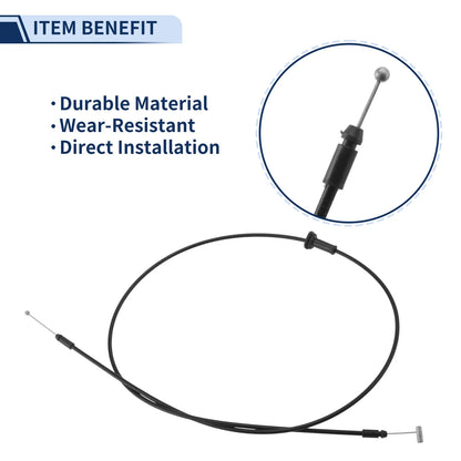 Hood Latch Release Cable for Kia Spectra/Spectra5 (2005–2009) No. 811902F000