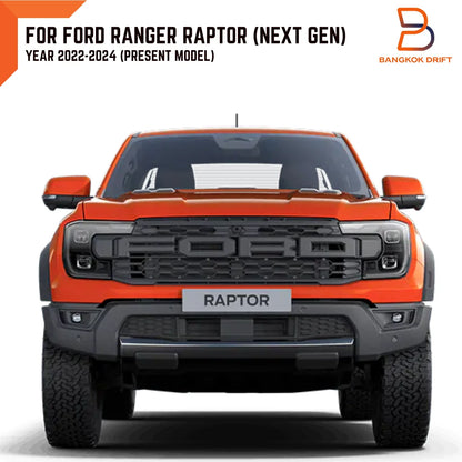 3 x White LED Front Grille Lights for Ford Ranger Raptor (2022-2025)