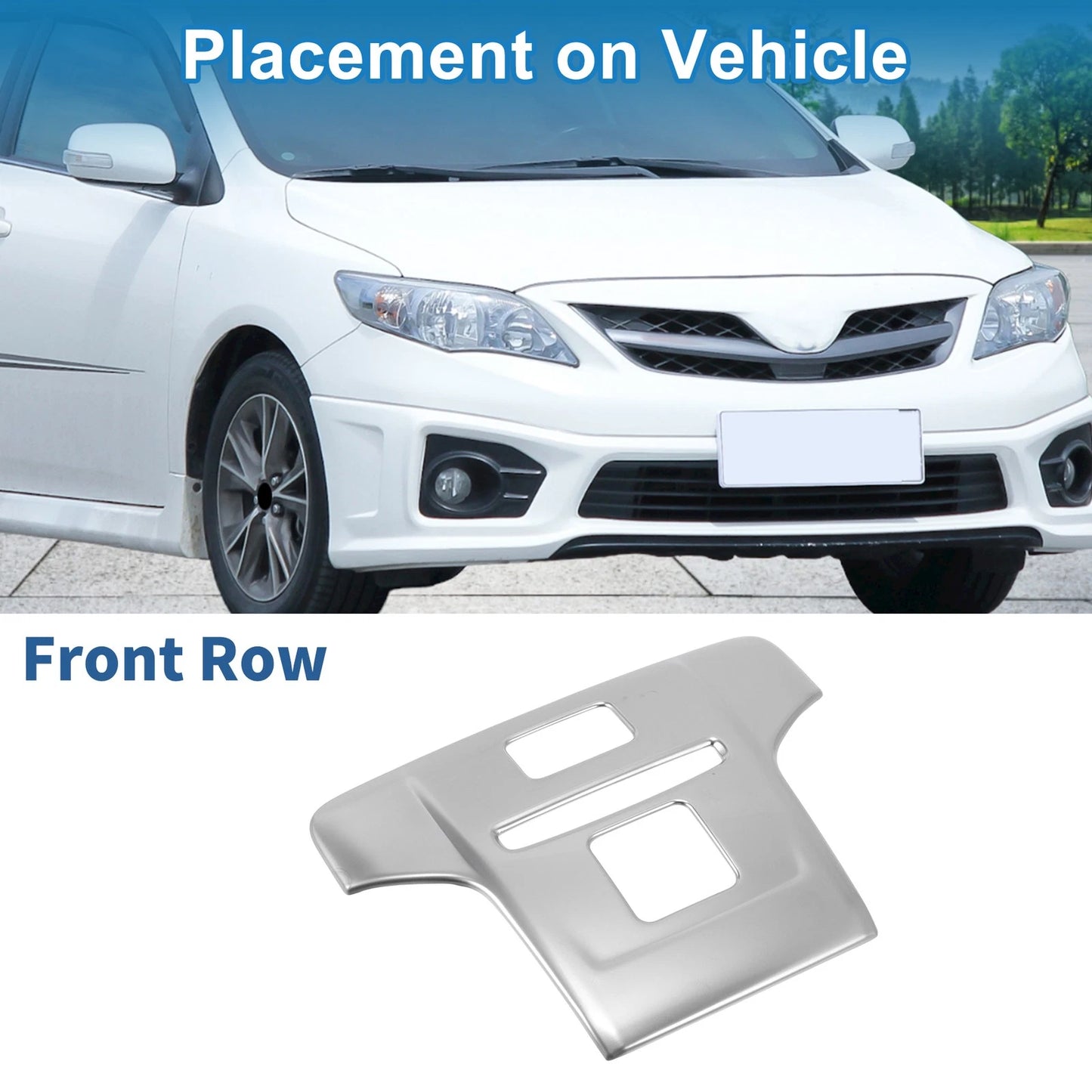 1 Pcs Headlight Trim Bezel for Toyota Corolla (2019–2020)