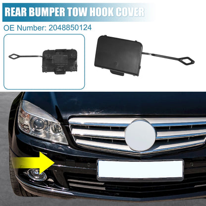Front Bumper Tow Hook Cover 2048850124 for Mercedes-Benz C350 (2008–2011)