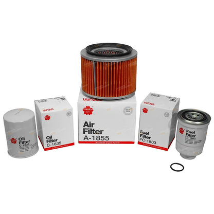 Oil Air Fuel Filter Service Kit for Nissan Patrol GU (1997–2000)