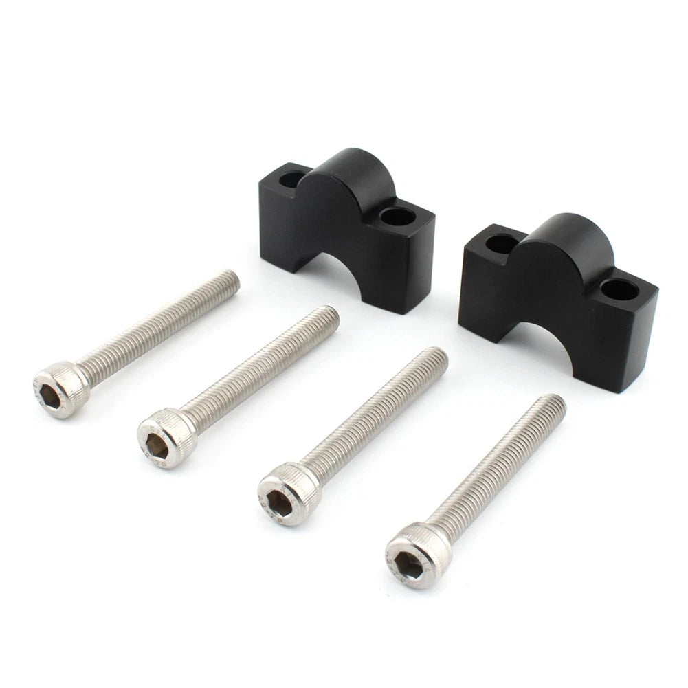 Handle Bar Riser Mounting Clamp for Kawasaki 250TR ZRX400 1100 1200
