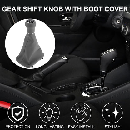 5 Speed Gear Shift Knob w/ Cover No. 4B0863279A for Audi A4 (1995–2001)
