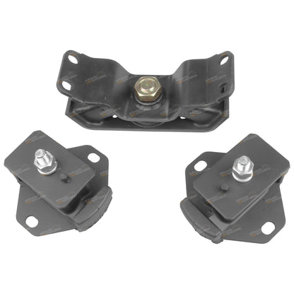 Front Engine and Rear Gearbox Mount Set for Toyota Hilux 4x4 (1988–1997)