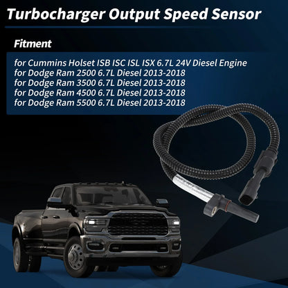 Turbocharger Speed Sensor for Dodge Ram 2500 6.7L Diesel (2013-2018)