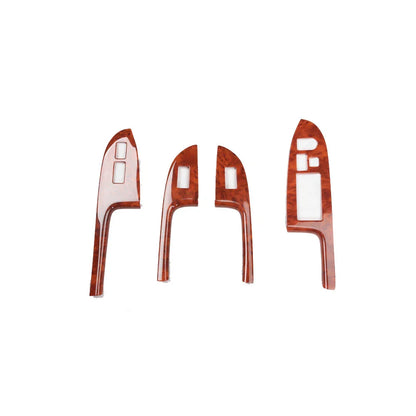 Wood Grain Window Door Lock Control Switch Trim for Honda Accord (2004–2007)