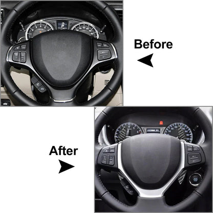 Steering Wheel Shift Paddle Extensions for Suzuki Vitara Swift Sport SX4 S-Cross (2014-2023)