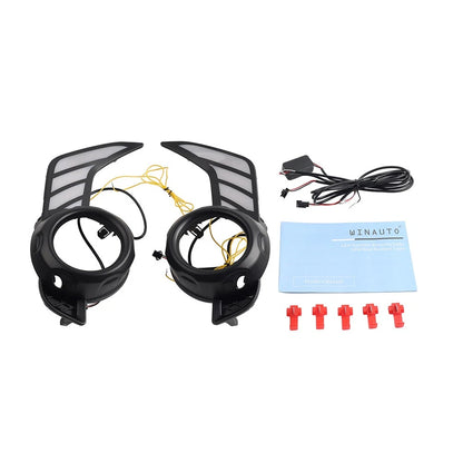2X Front Bumper Fog Lights for Toyota 4Runner (2014–2024)