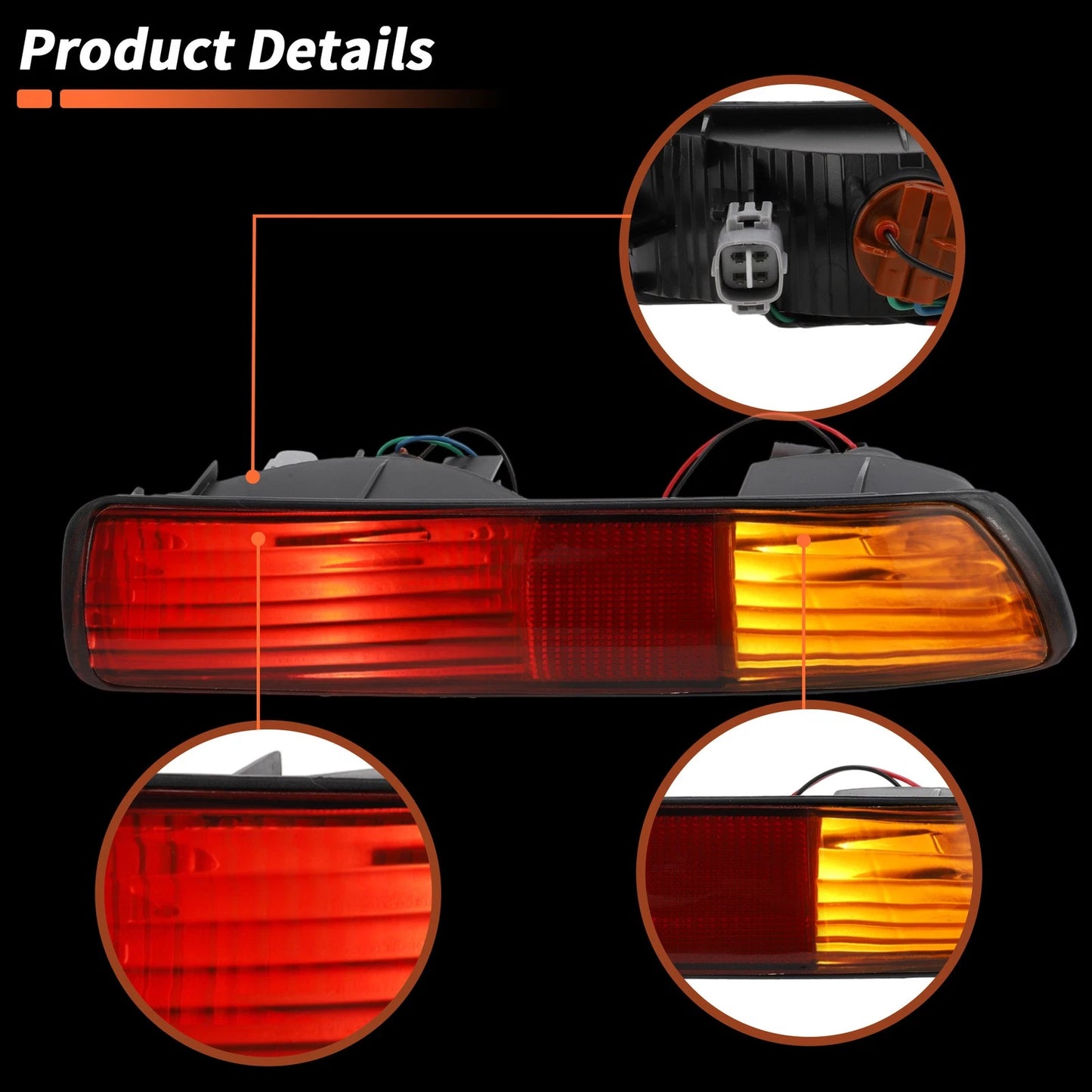 Rear Bumper Tail Light Shell No.MR508783 for Mitsubishi Pajero/Montero (1991–1999)
