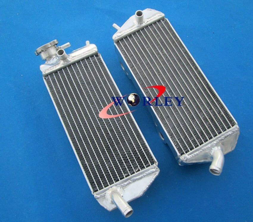 Radiator with Blue Hose for Gas Gas FSR450 FSR515 (2007–2011)