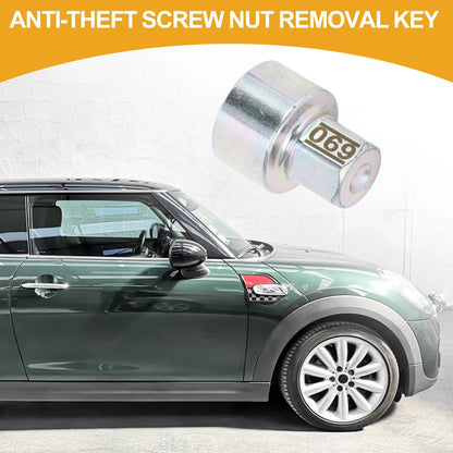Wheel Lock Lug Nut Removal Key Socket for BMW MINI COOPER