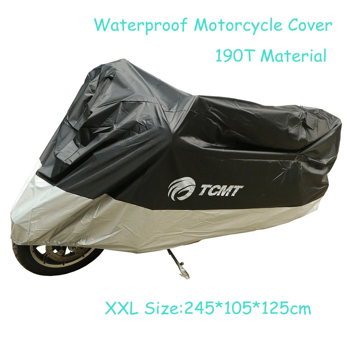 XXL Waterproof Motorcycle UV Dust Protector Cover for Harley Softail Fatboy