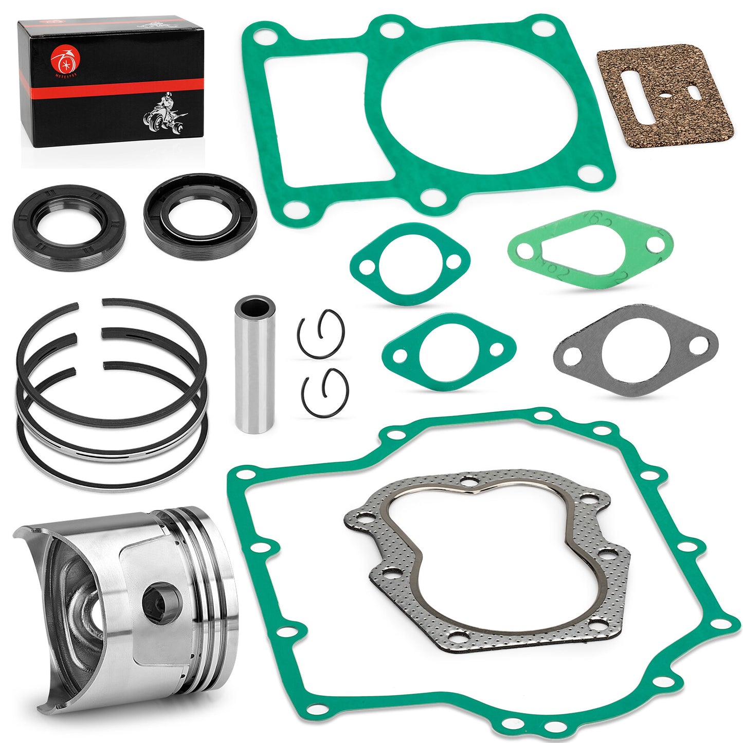 Piston Gasket Set for Club Car Gas Golf Cart (1986–1991)