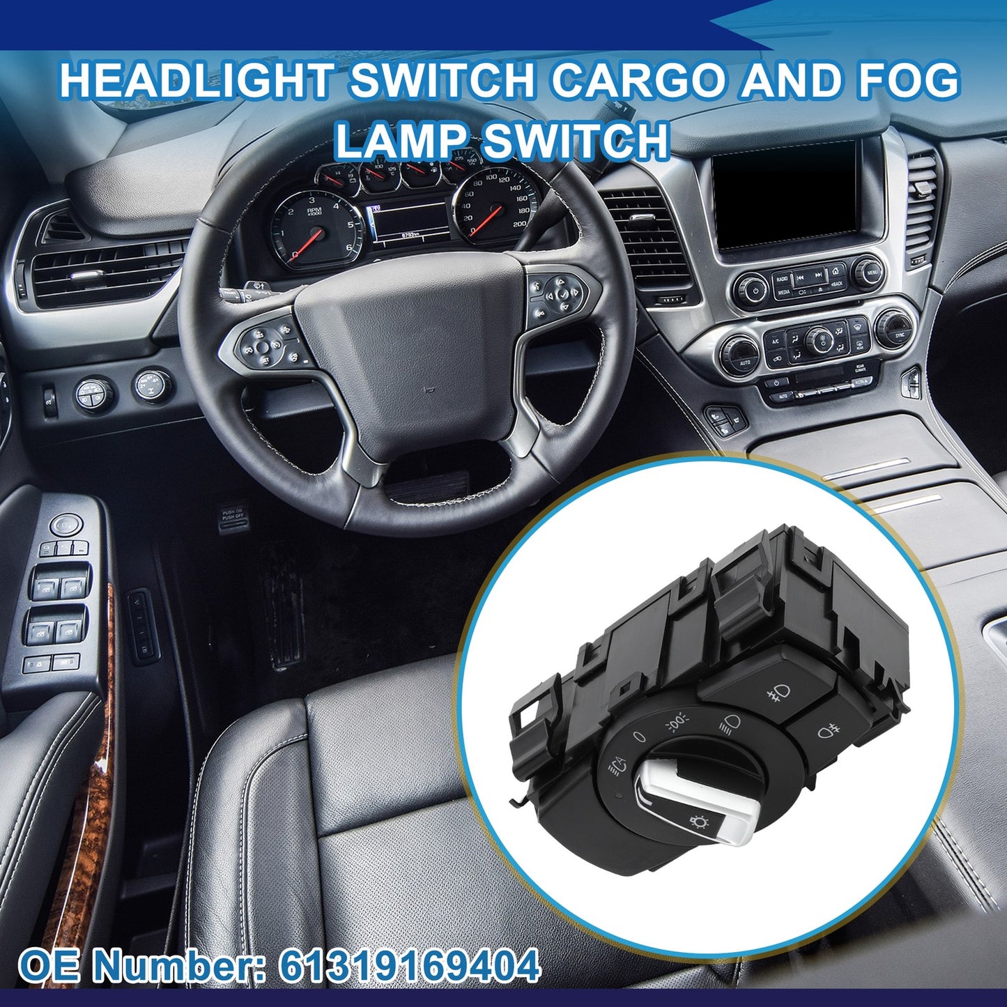 Headlight Switch for BMW 325i 335i (2008–2011)