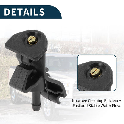 2Pcs Front Windshield Washer Nozzles AR3Z17603A for Ford Explorer (2011–2018)