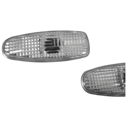 Clear Guard Side Indicator Blinker Repeater Lamps
