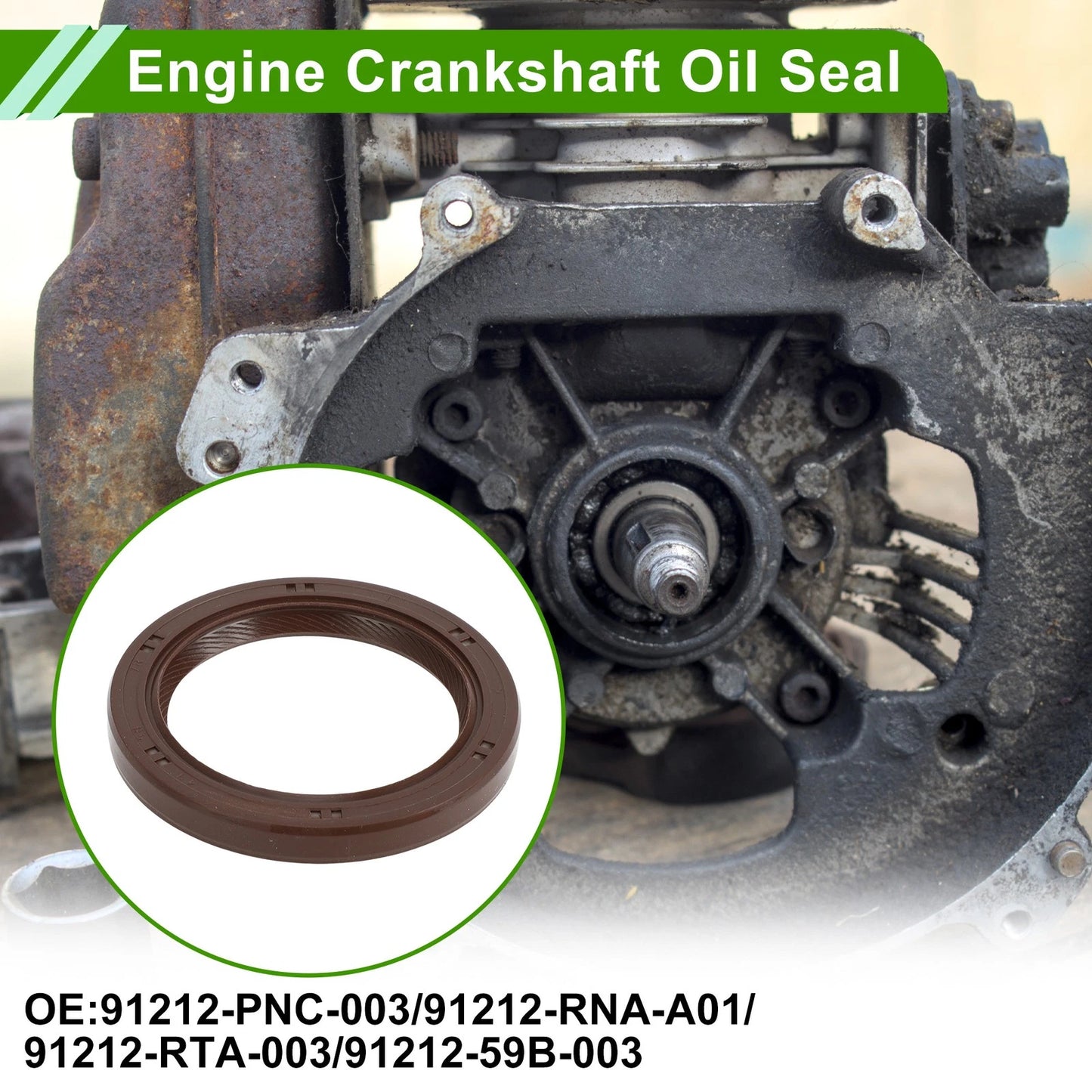 Crankshaft Oil Seal for Honda Accord CR-V Civic (No. 91212-PNC-003)