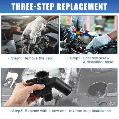 Radiator Coolant Filler Neck Pipe for Nissan Murano (2009–2014)