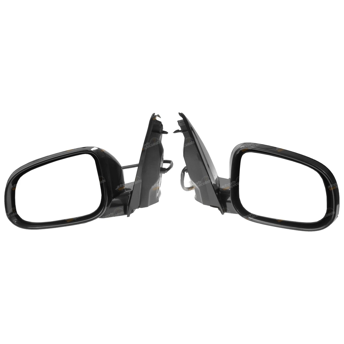 Set of 2 Black Electric Door Mirrors for Ford Falcon FG FGX (2008–2014)