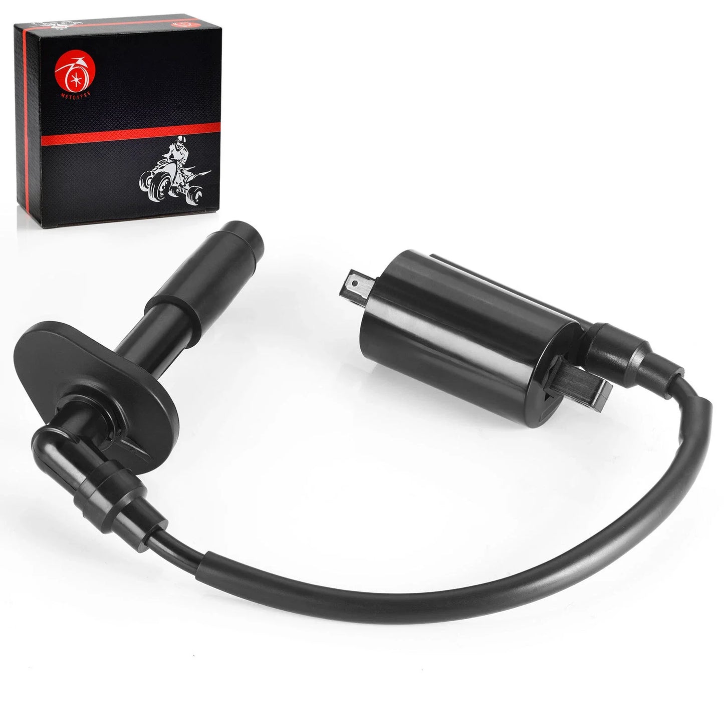 Ignition Coil & Spark Plug Cap for Kawasaki Ninja 250R EX250F (1988–2007)