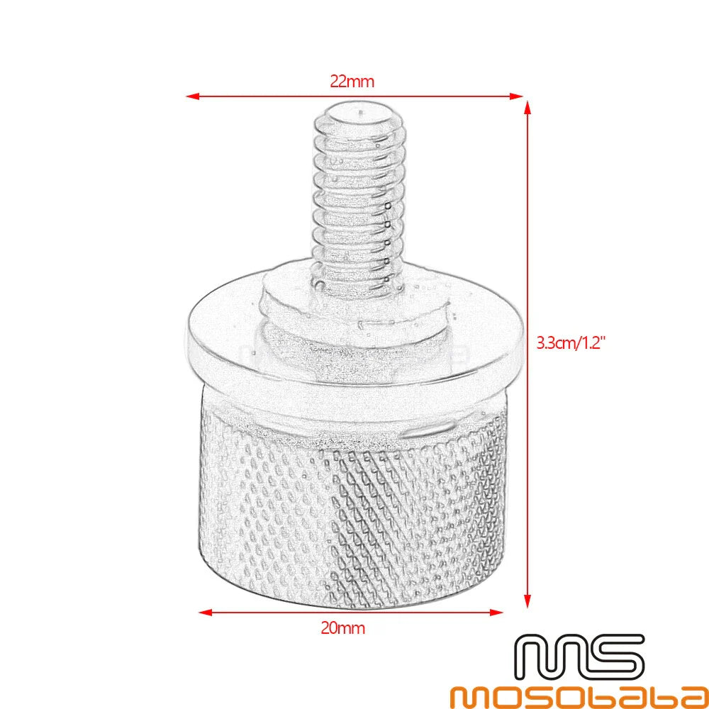 1/4-20 Thread Seat Bolt for Harley Touring Softail Dyna Street Bob Street Glide