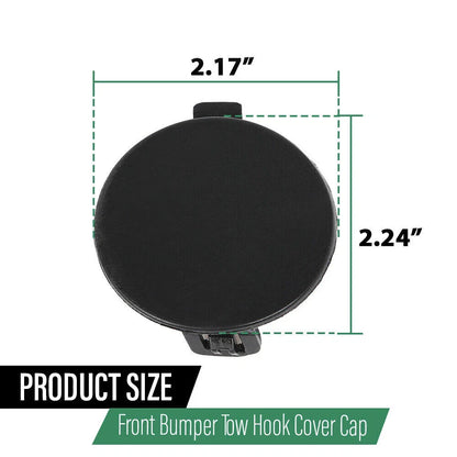 Front Bumper Tow Hook Plug Cover for Jeep Compass (2017-2021)