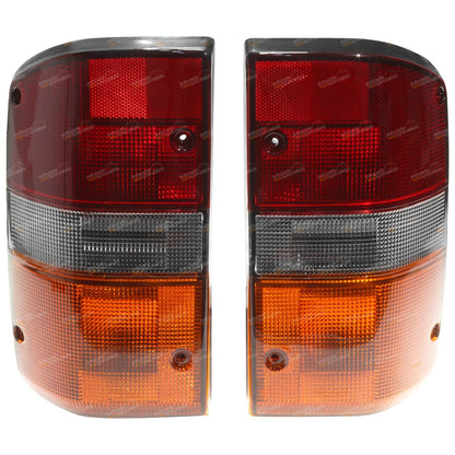 Tail Lights Lamps Pair for Nissan Patrol GQ (1987–1993) 4WD