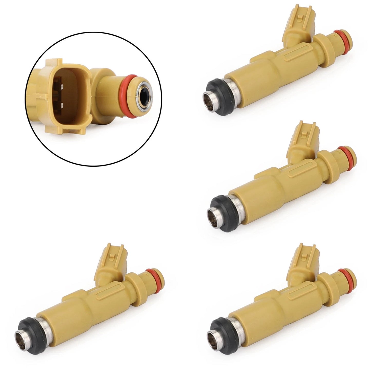 Set of 4 Fuel Injectors for Toyota Corolla/Celica (1999–2008) 23250-22030