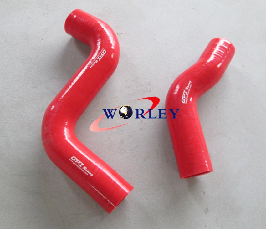 GREEN Silicone Hose for Toyota Hilux KZN130GW 1KZ-TE Diesel (93-96)